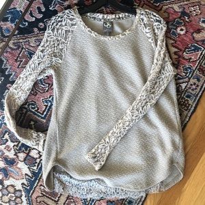Anthropologie Boho Lace Top